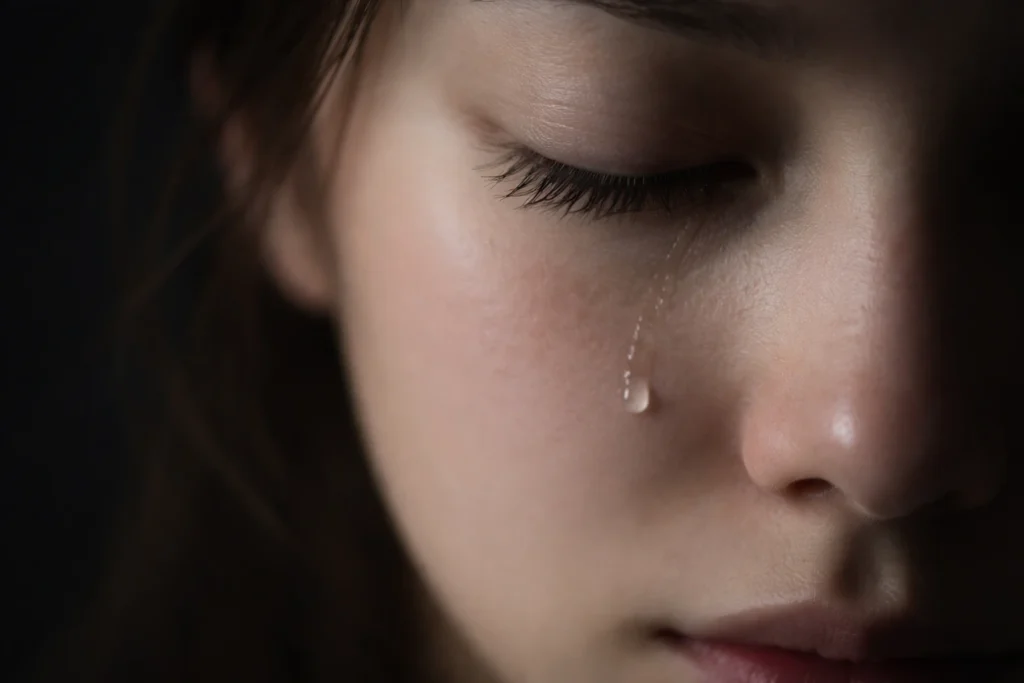 La douleur est là, mais elle ne s’exprime pas toujours. Dans un deuil non accompli, les émotions restent souvent bloquées à l’intérieur.